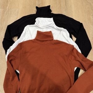 BUNDLE 3 Turtle necks!!